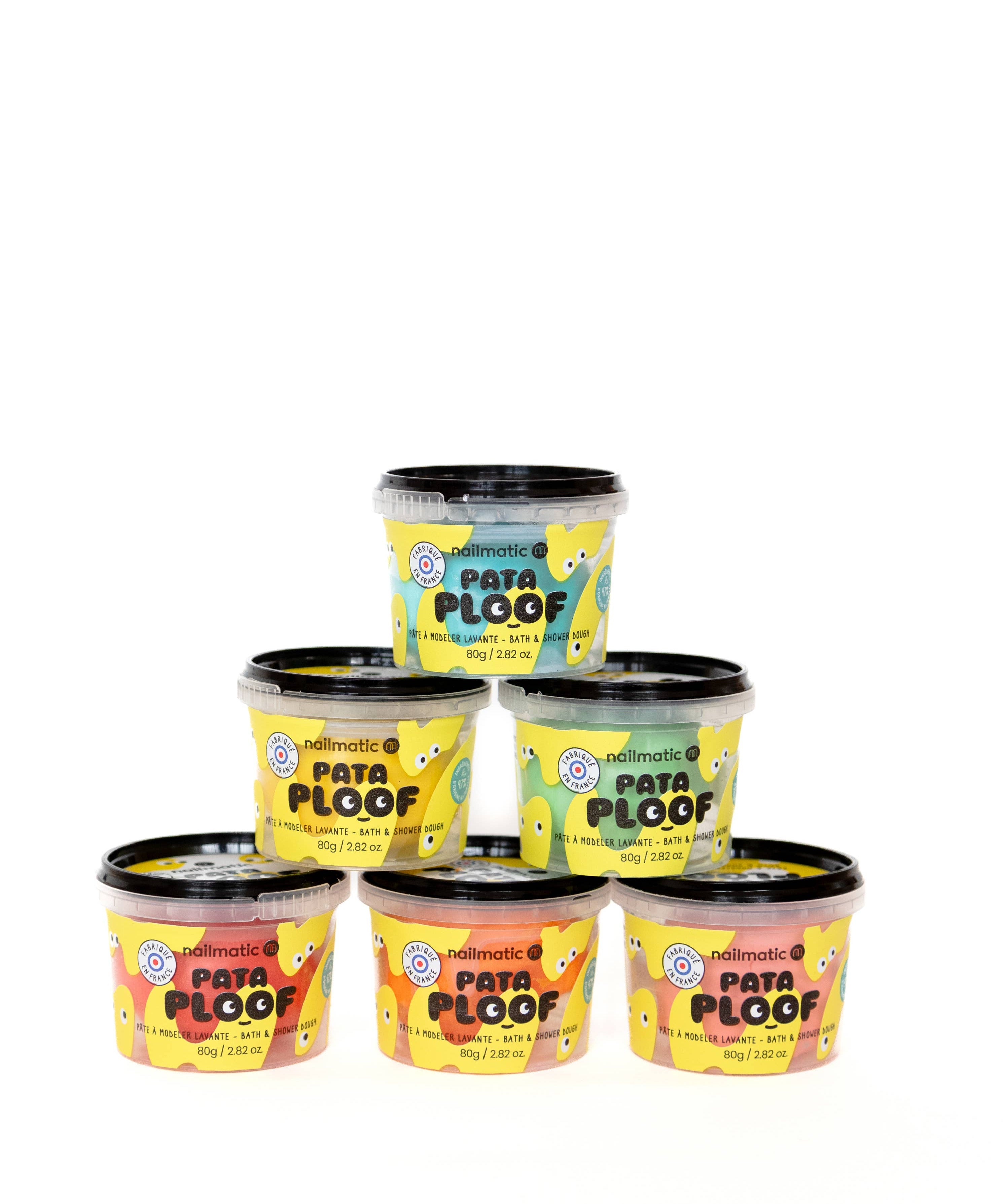 Nailmatic Pataploof bath and shower dough, colour options
