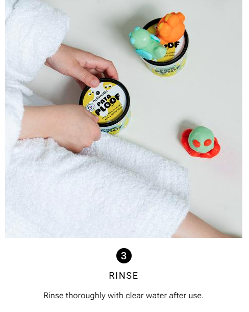 Nailmatic Pataploof bath and shower dough, colour options