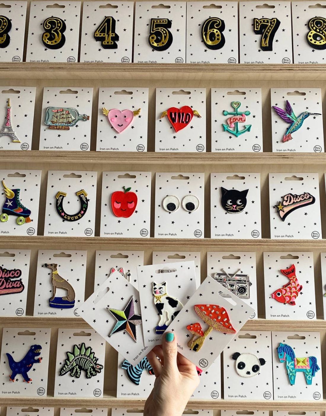 Iron on Patch | Eyes