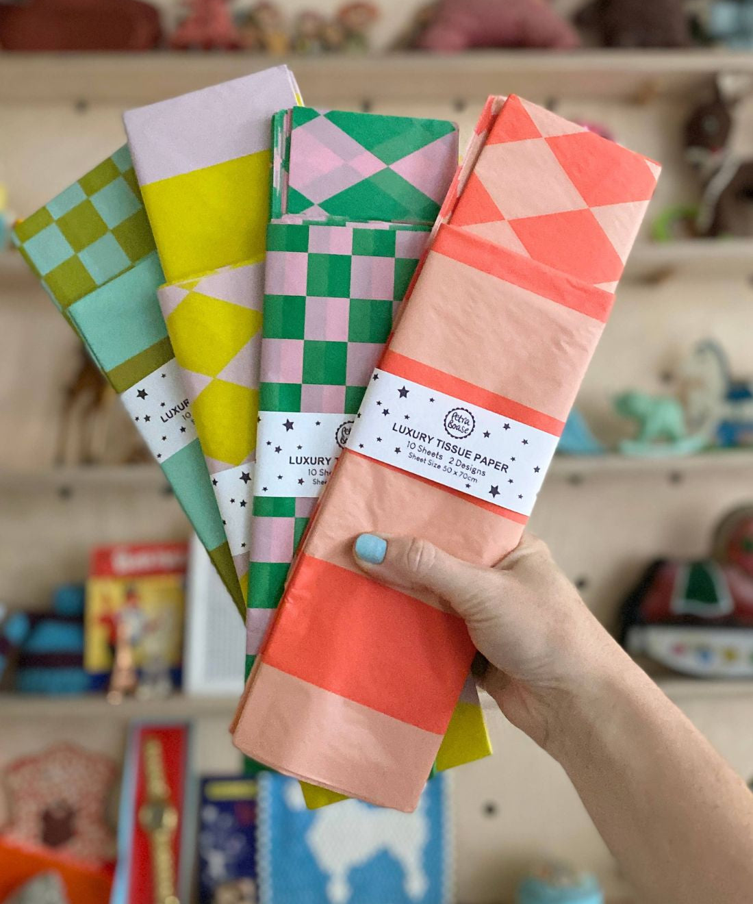 Petra_Boase_Luxury_Tissue_Paper_Chequerboard_Diamond_Green_and_pink_2.jpg