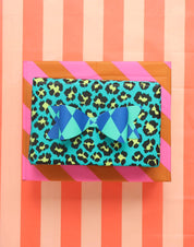 Luxury Tissue Paper / Leopard - Apple & Jade