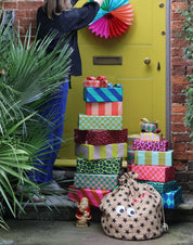 Luxury Tissue Paper / Leopard - Apple & Jade