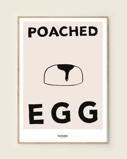 Poached Egg Print