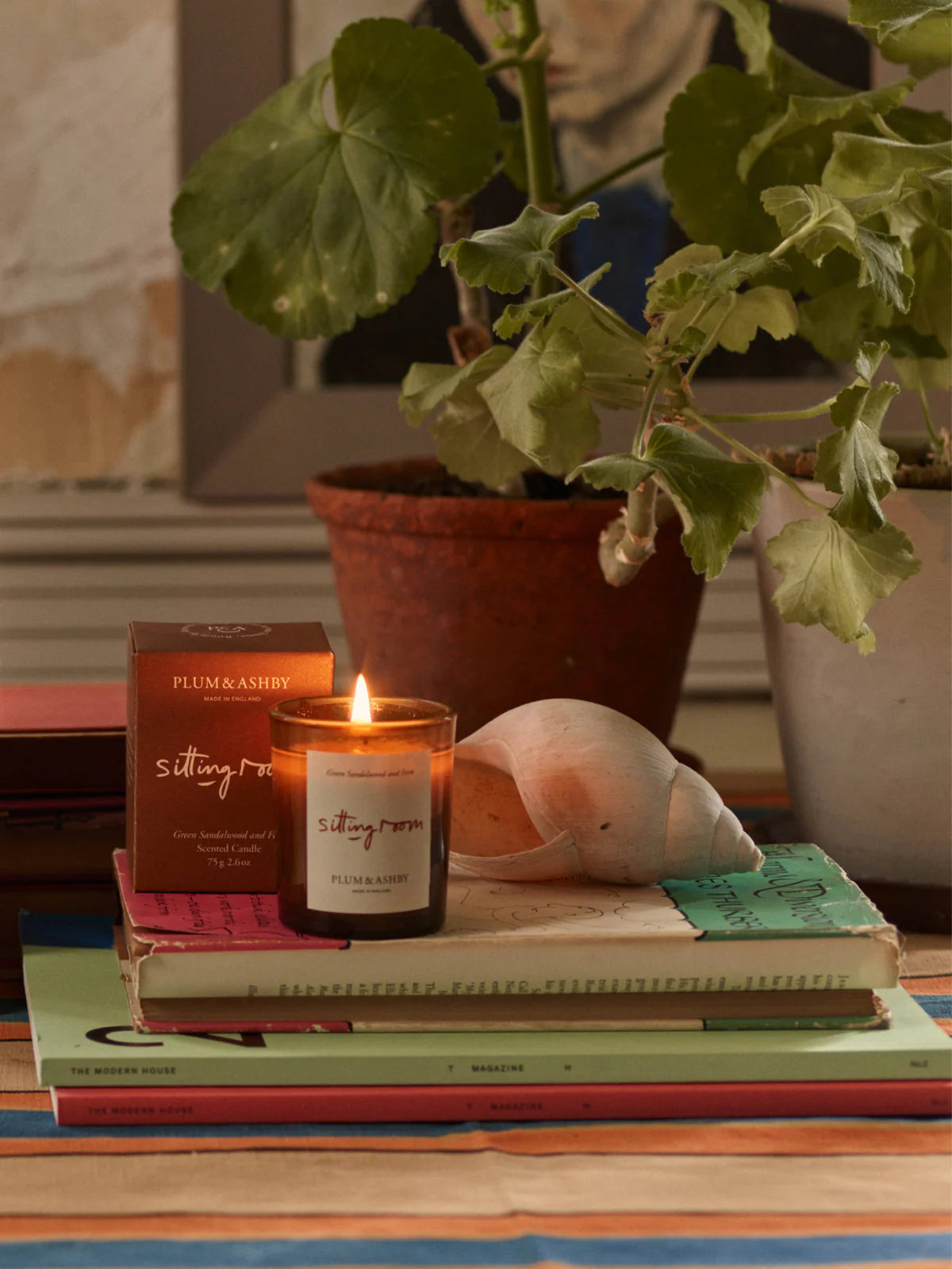 'Sitting Room' Candle - Green Sandalwood & Fern
