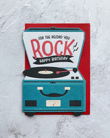 Record Player Birthday Card | Heyyy Cards