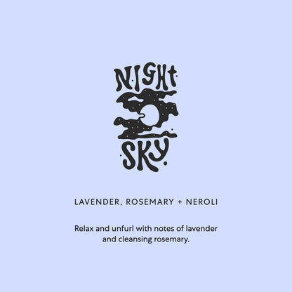 Night Sky Reed Diffuser in Lavender, Rosemary & Neroli