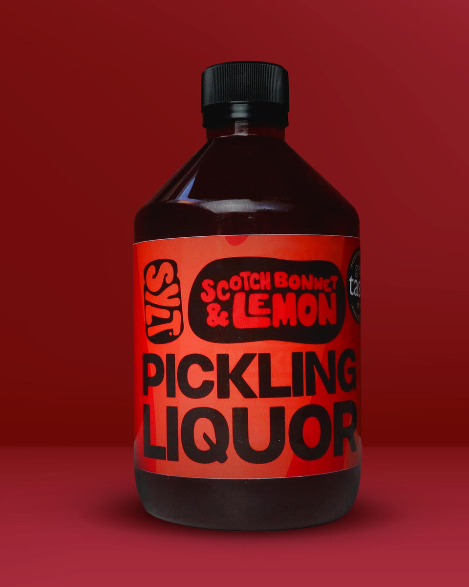 Sylt Pickling Scotch Bonnet and Lemon pickling liquid, 500ml bottle