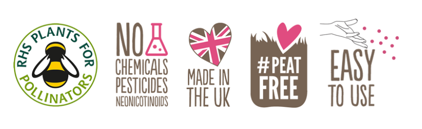 Short-Haired Bumblebee Mix Seed Tin