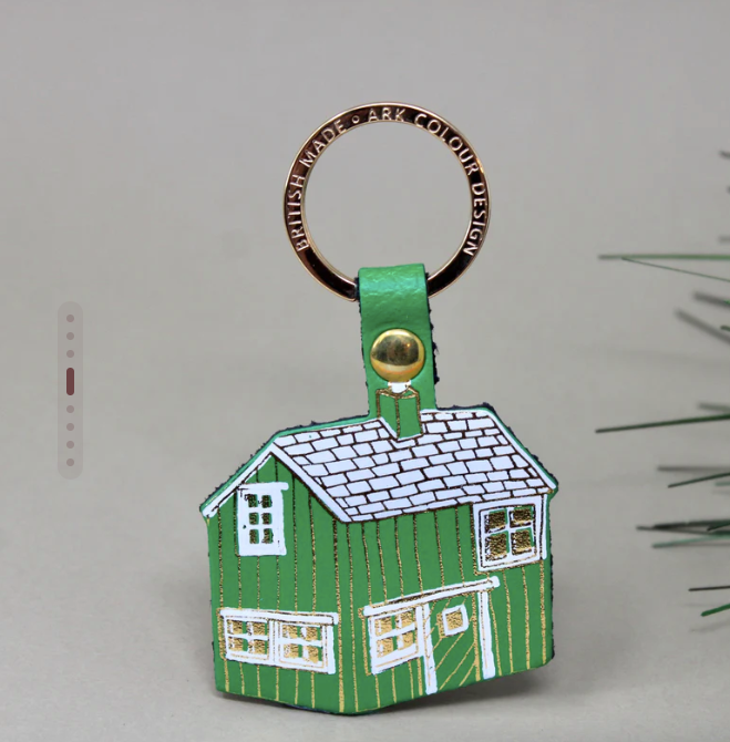 Cabin Leather Key Fob