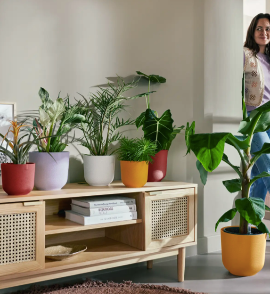 Jazz Round Pot in Recycled Plastic