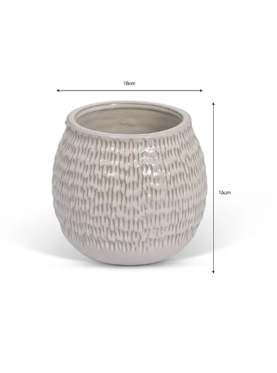 Winkleigh Pot White | Ø7cm or Ø12cm