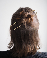Minimal Brass Hair Pin