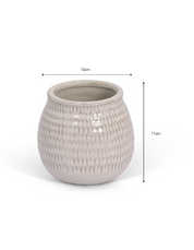 Winkleigh Pot White | Ø7cm or Ø12cm