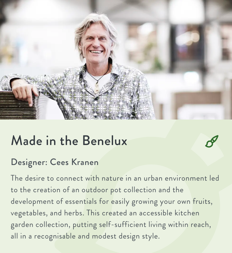 Green Basics Grow Pot | Leaf Green