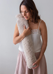 Sheepskin Extra Long Hot Water Bottle – Natural Oatmeal