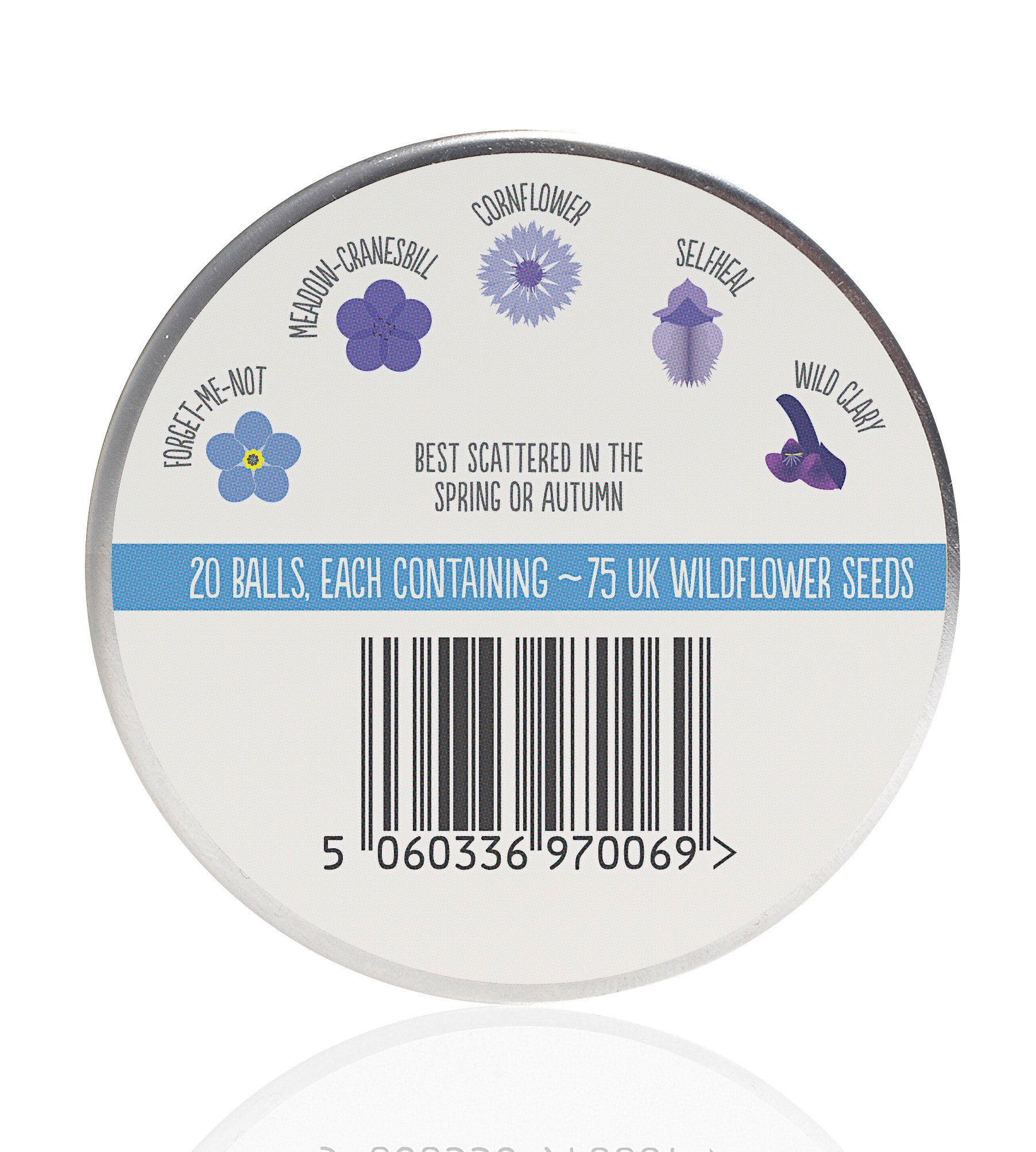 Sky Meadow Mix Seed Tin