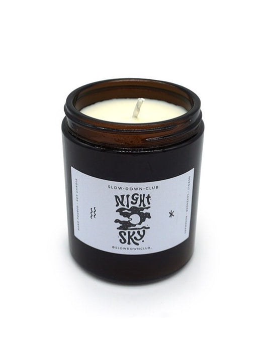 Night Sky Soy Candle in Lavender, Rosemary & Neroli