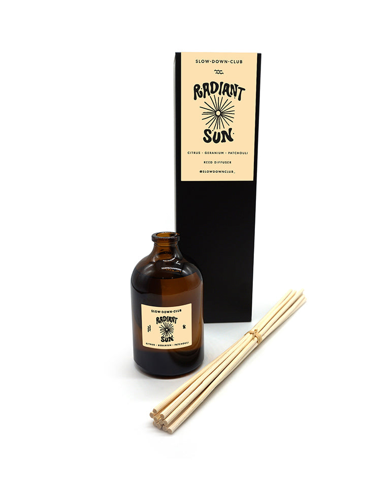 Radiant Sun Diffuser in Citrus, Geranium & Patchouli