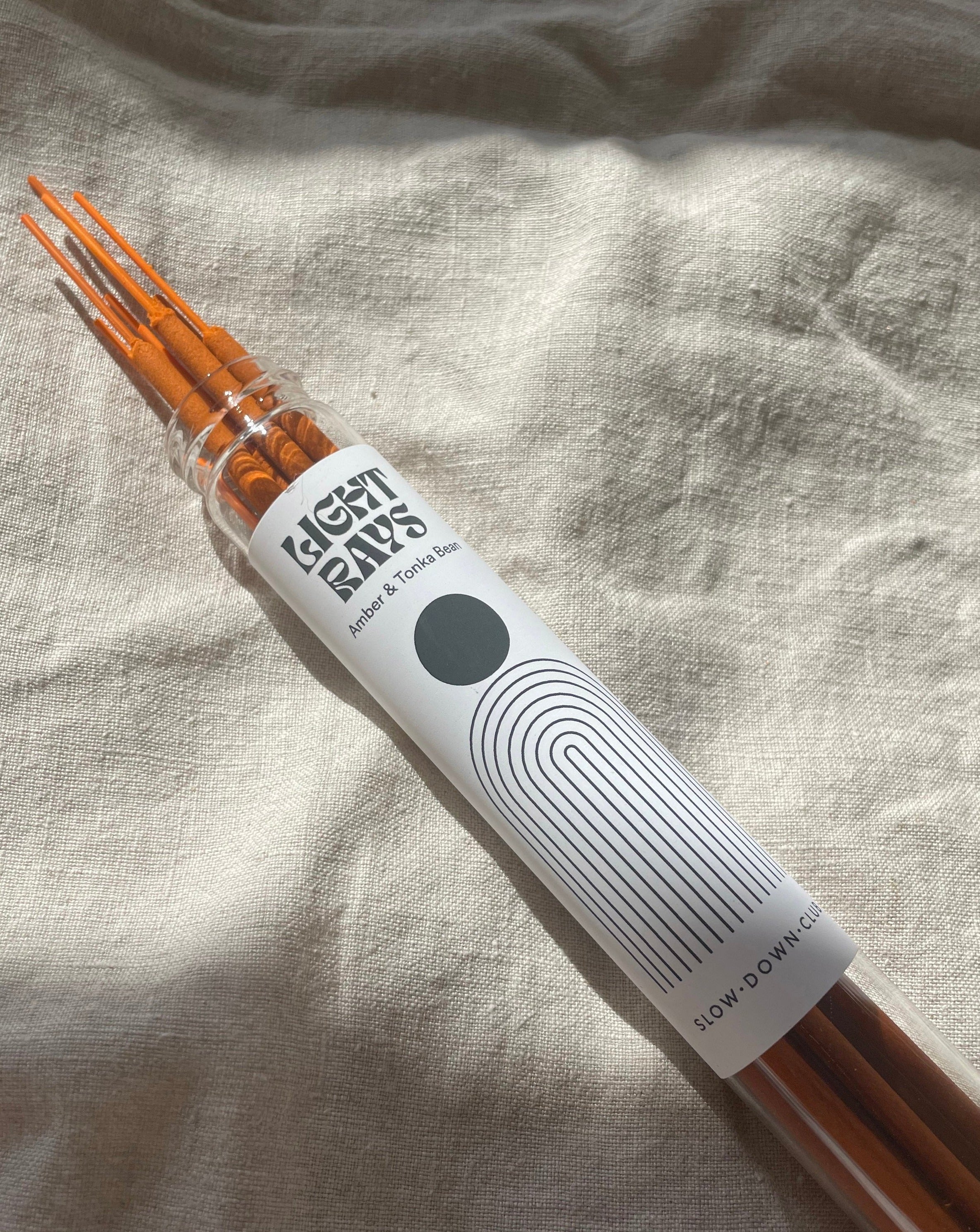 Light Rays Incense in Amber & Tonka Bean