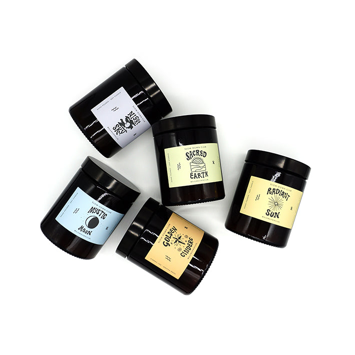Radiant Sun Soy Candle in Citrus, Geranium & Patchouli