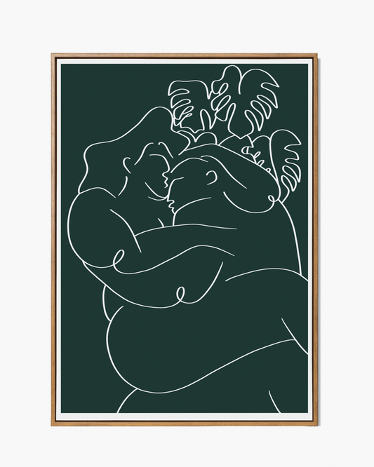 'Snuggle' Print