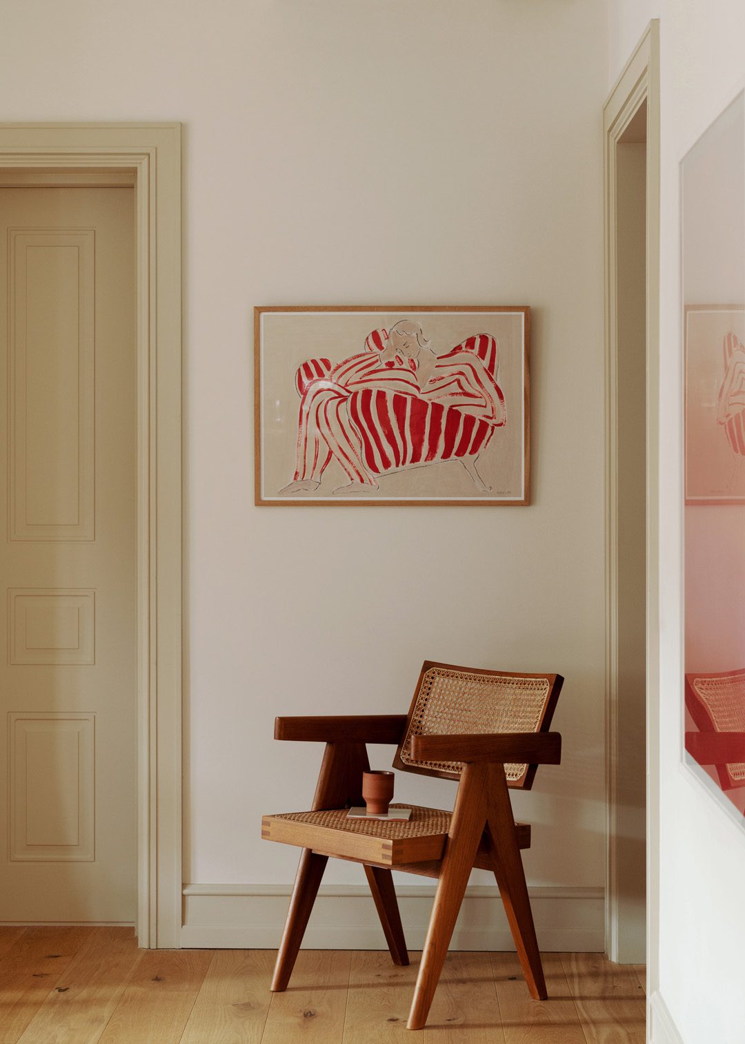 Red Chair Print