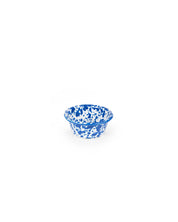 Crow Canyon Home splatter enamelware ramekin, blue and red options