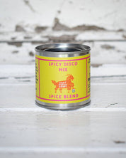 Goat Rodeo Goods Spicy Disco Mix, tin of mixed spice blend