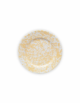 Crow Canyon Home Splatter Salad Plate | Enamelware, Yellow or Blue