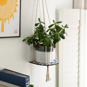 Hanging Plant Shelf in Primrose Design