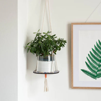 Hanging Plant Shelf in Primrose Design