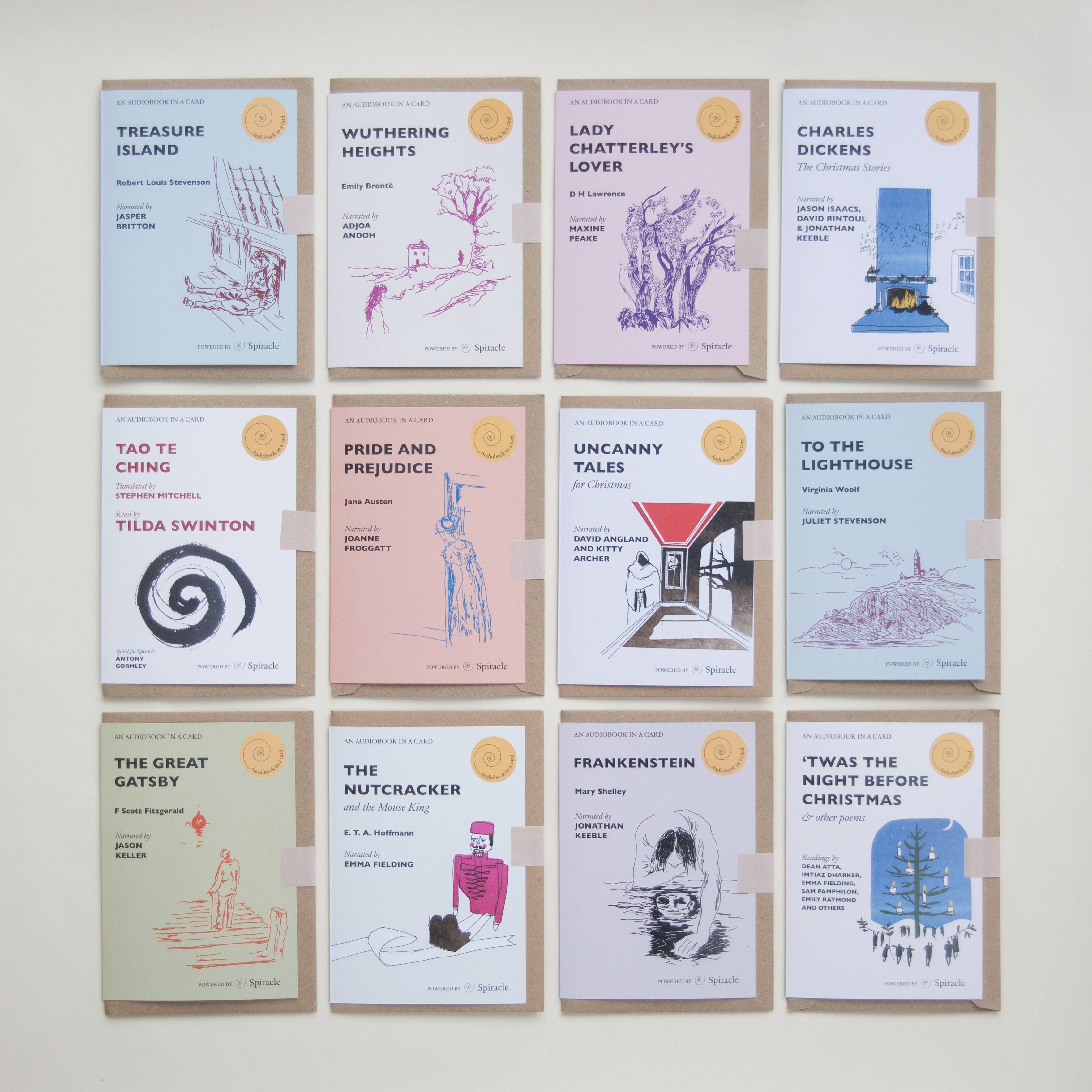 Spiracle Audiobook in a Card, Small Things Like These by Claire Keegan
