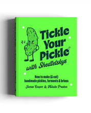 Book titled 'Tickle Your Pickle with Shedletskys' on a white background