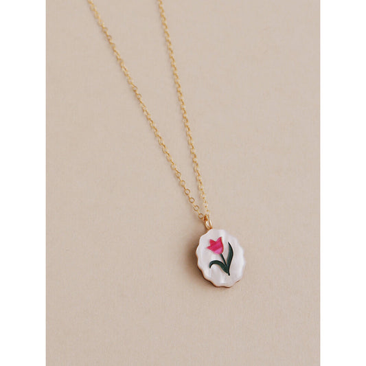 Tulip Charm Necklace