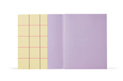 Uma Notebook - Large Flatlay - Yellow Check