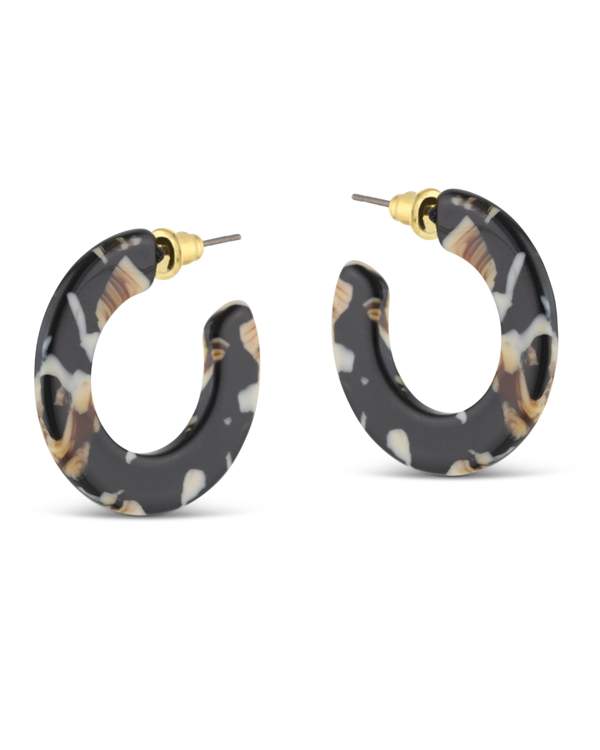 Jessica Tiny Cut Out Hoop Earrings