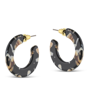 Jessica Tiny Cut Out Hoop Earrings