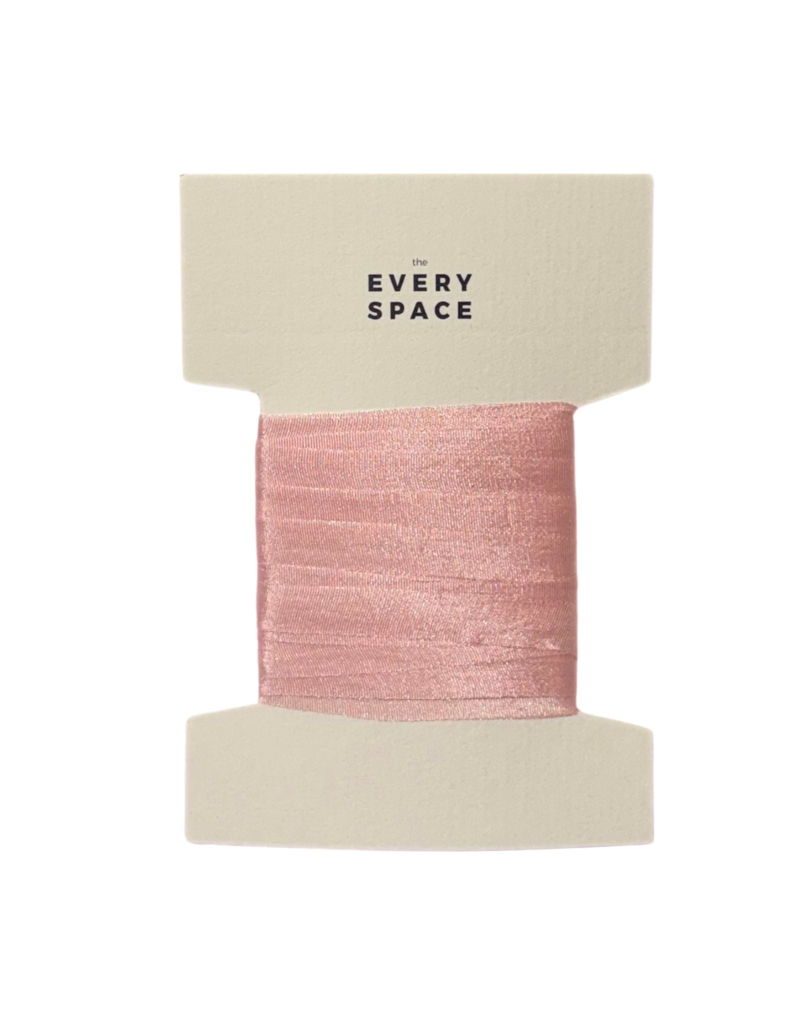 Natural Silk Ribbon | Pink | 7mm x 5m