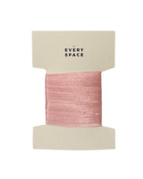 Natural Silk Ribbon | Pink | 7mm x 5m