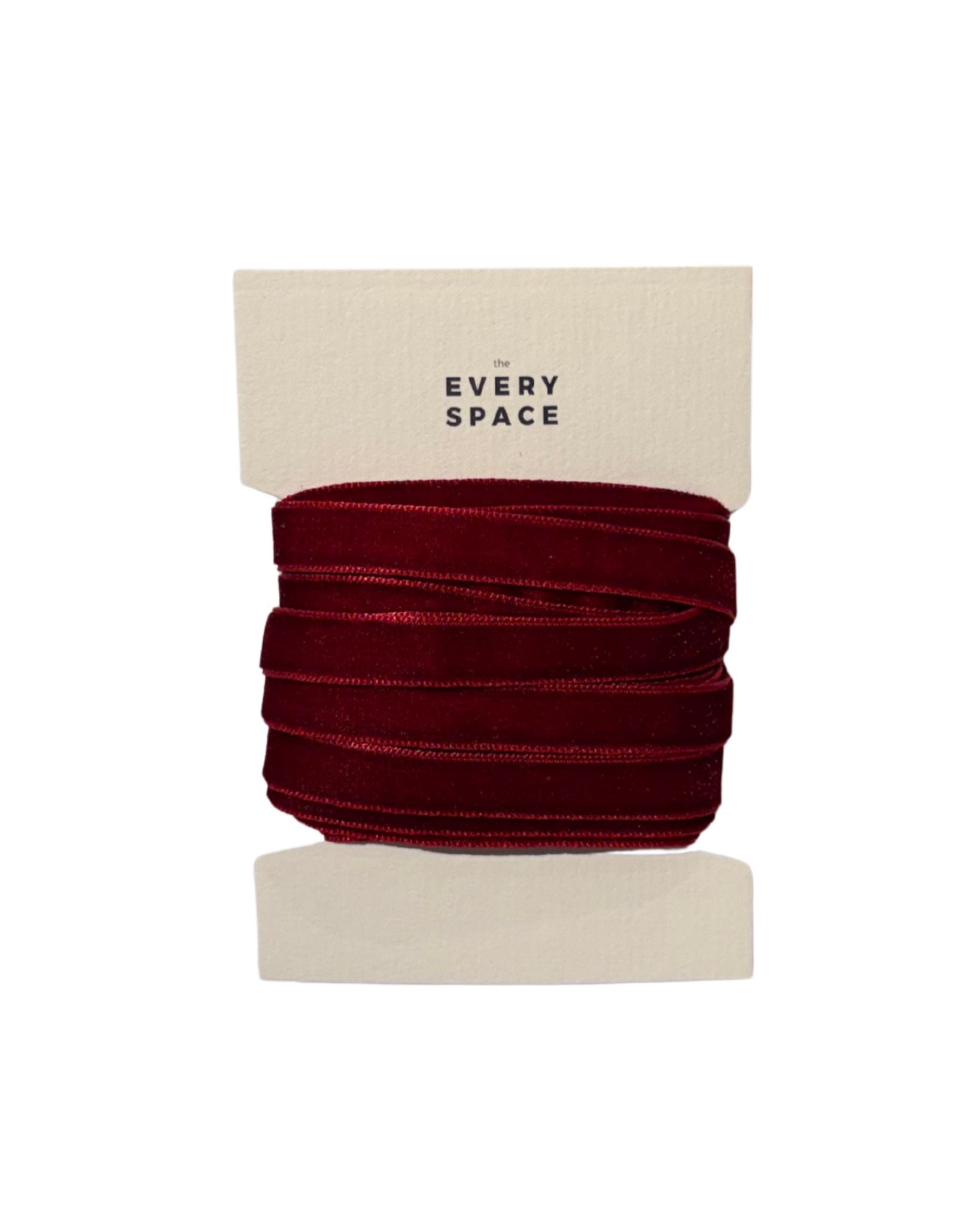 Velvet Ribbon | Burgundy | 10mm x 5m