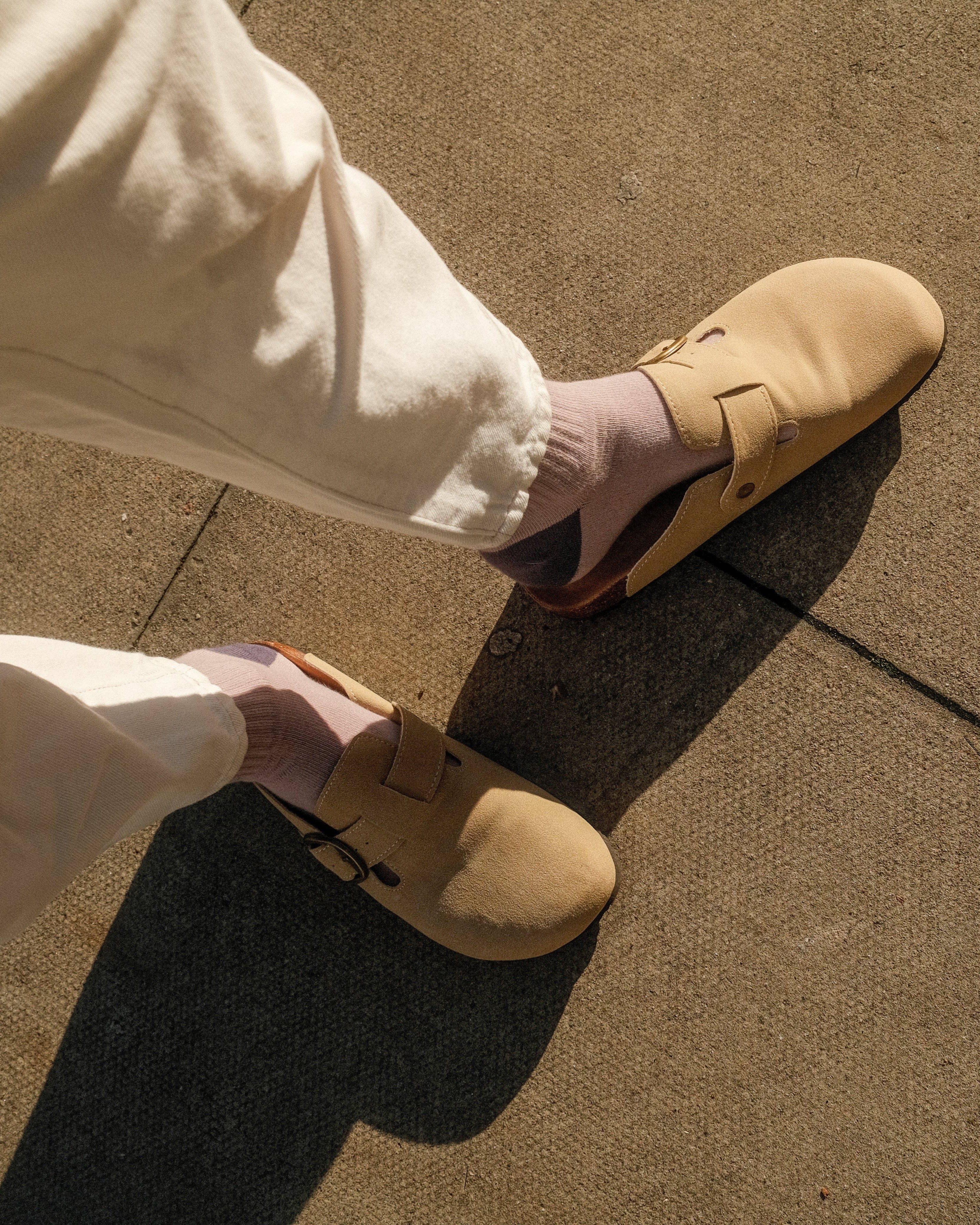 Varsity Socks in Dusk