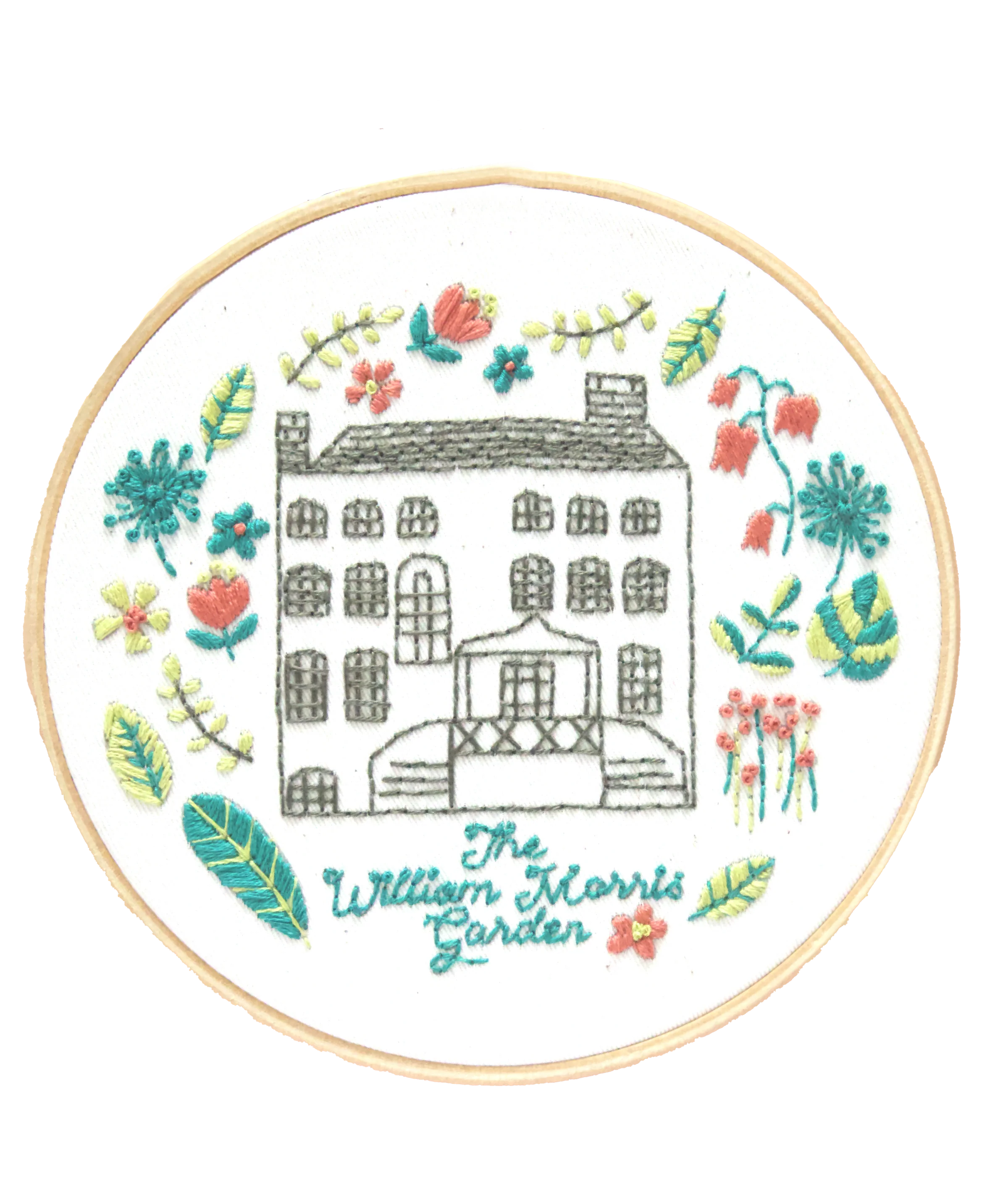William Morris Garden Embroidery Kit
