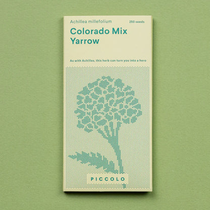 Yarrow Colorado Mix Single Seed Packet by Piccolo