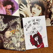 Dick Vincent Kate Bush Print | A4 Signed Illustration, Art Print