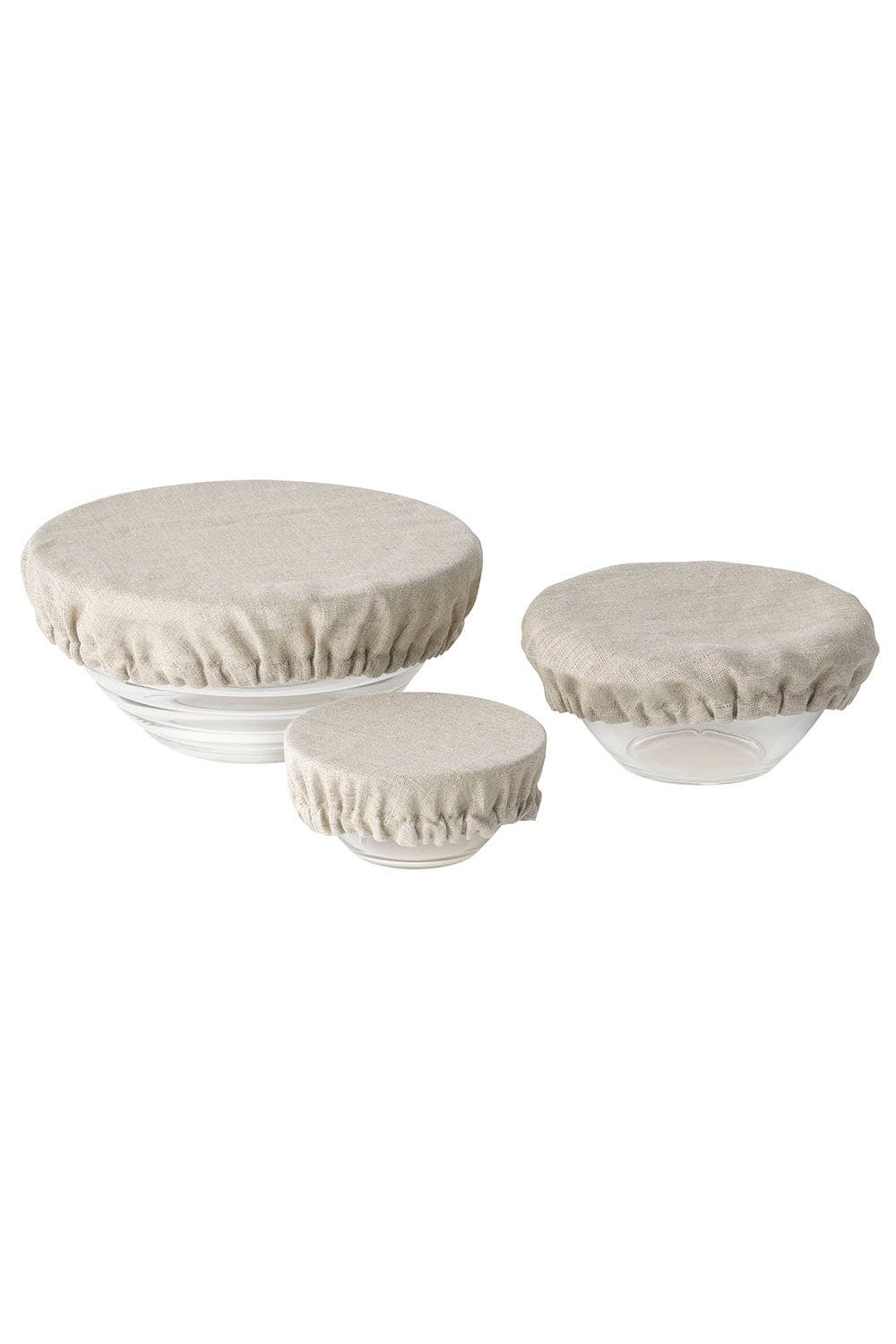 Linen Bowl Cover | Set of 3