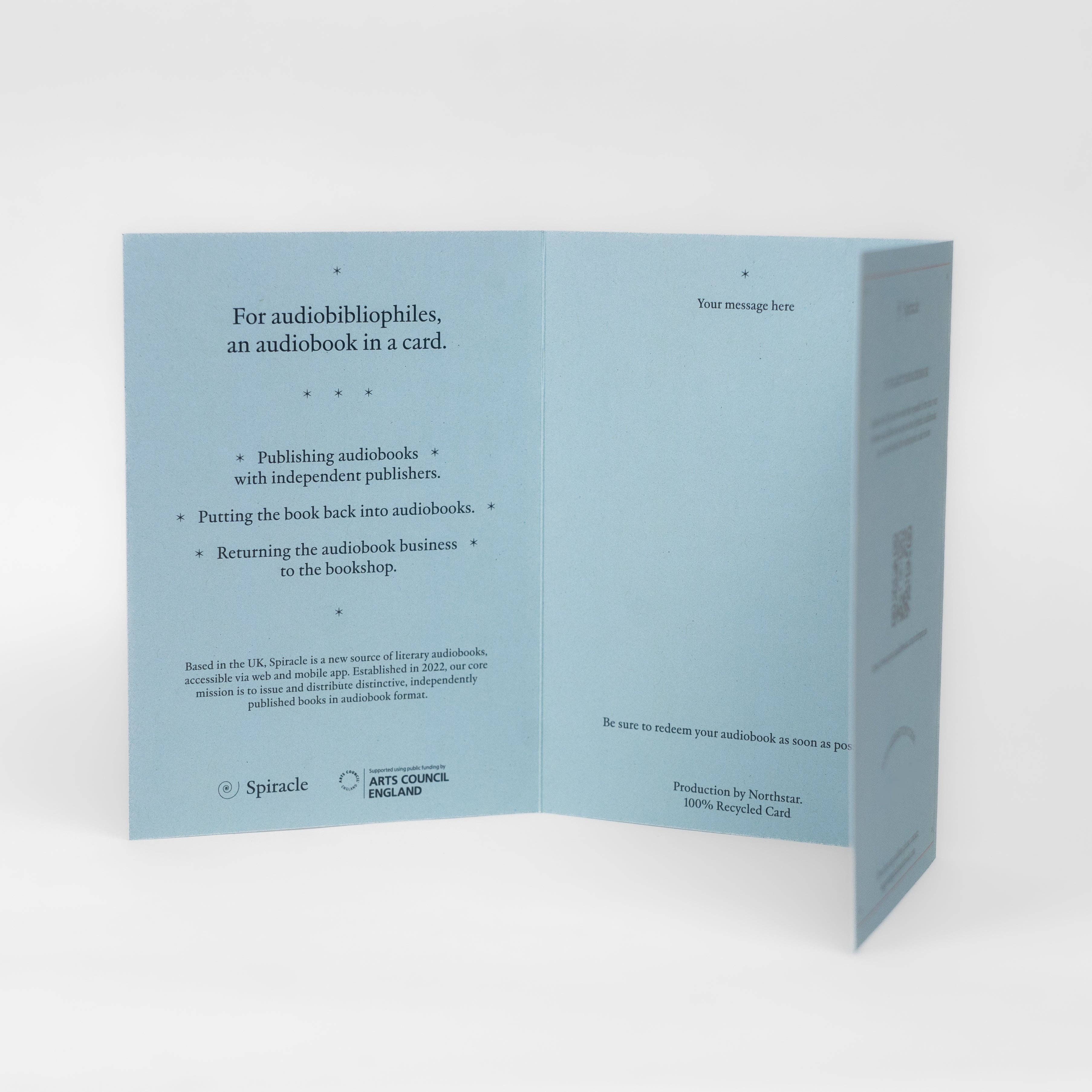 Audiobook in a Card: To The Lighthouse by Virginia Woolf