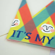 Its My Birthday Party Hat Card