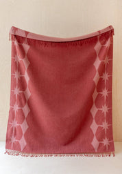 Lambswool Blanket in Pink Celestial
