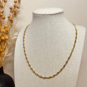 Everyday Twisted Chain Necklace by Little Nell, further view