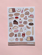 Mini Sticker Sheet - At The Bakery